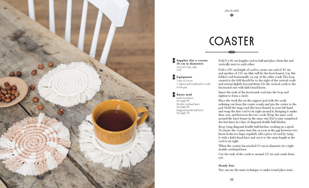 MACRAME: 25 SUPER SIMPLE PROJECTS FOR YOUR HOME