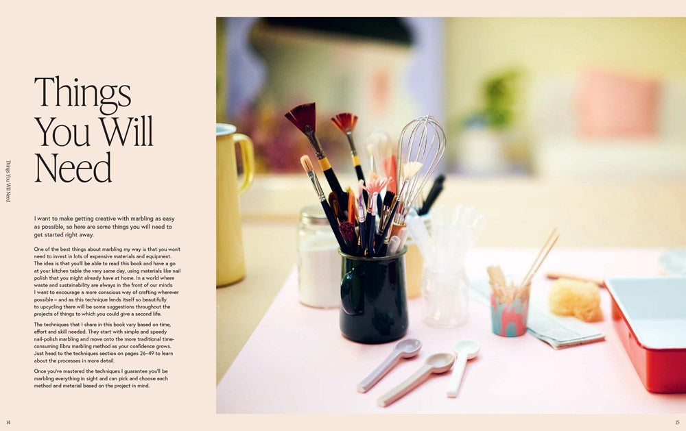 MARBLING: PROJECTS, DESIGN IDEAS, AND TECHNIQUES