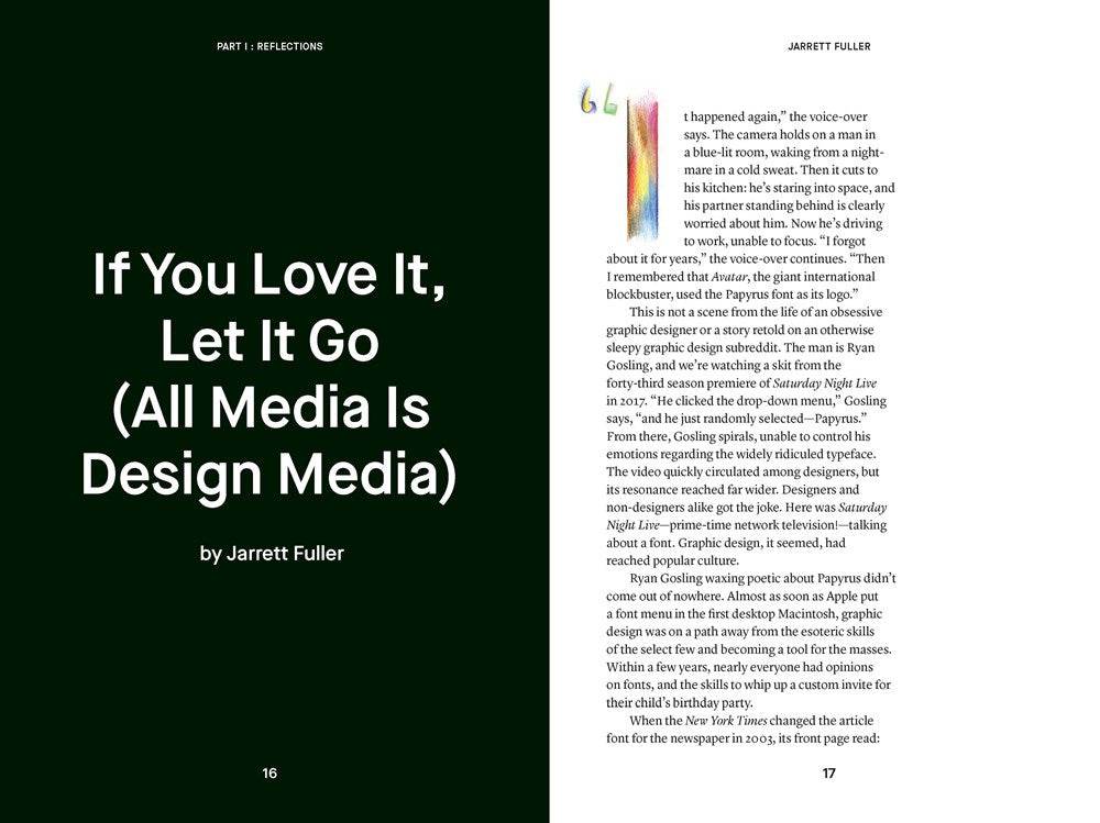 WHAT IT MEANS TO BE A DESIGNER TODAY