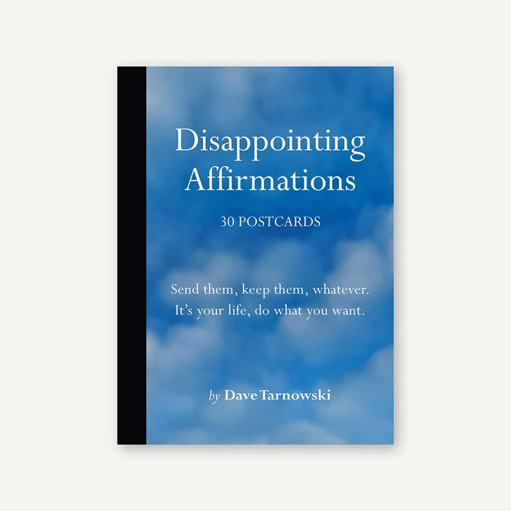 DISAPPOINTING AFFIRMATIONS POSTCARD SET