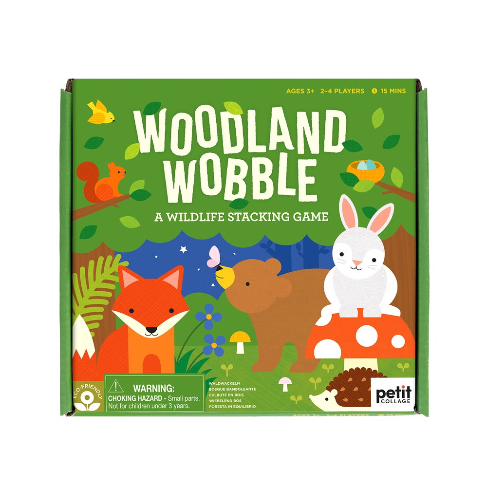 WOODEN WOBBLE WOODLAND GAME
