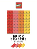 LEGO BRICK ERASERS (WARM TONE)