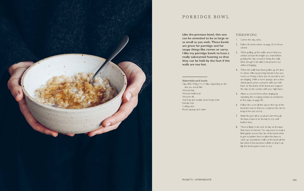 THROWN: A MODERN POTTER'S GUIDE TO WORKING WITH CLAY ON THE WHEEL
