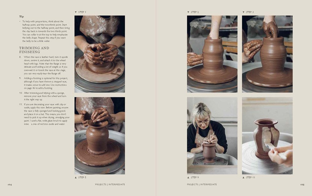 THROWN: A MODERN POTTER'S GUIDE TO WORKING WITH CLAY ON THE WHEEL