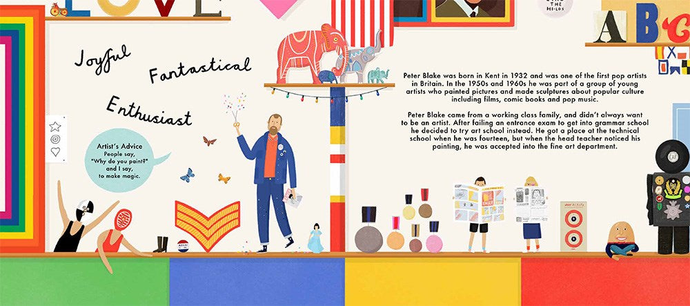 MEET THE ARTIST: PETER BLAKE