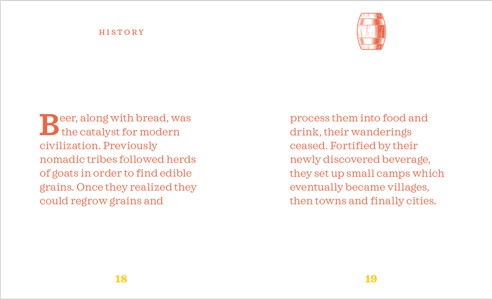 OH! LITTLE BOOK OF BEER: BREWED TO PERFECTION