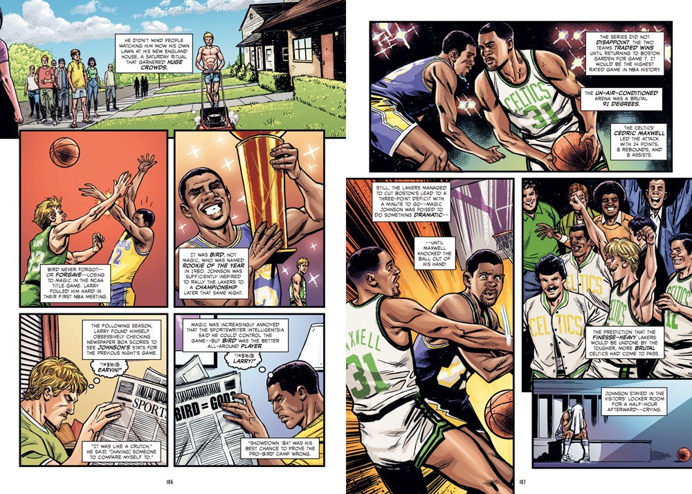 THE COMIC BOOK STORY OF BASKETBALL
