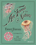 ART FORMS IN NATURE: 22 PULL-OUT POSTERS