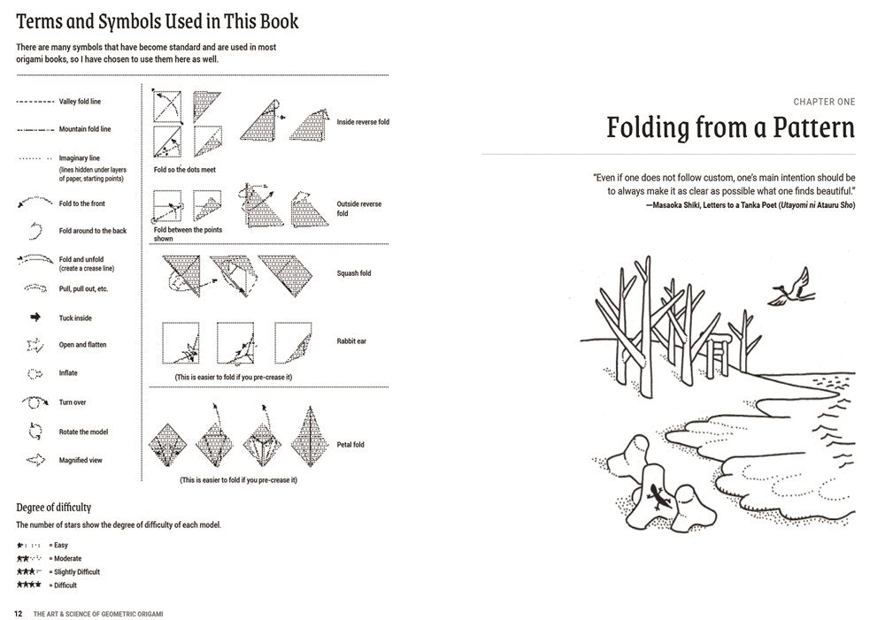 THE ART AND SCIENCE OF GEOMETRIC ORIGAMI