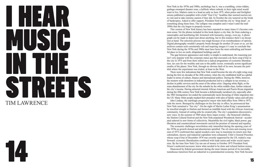 I HEAR MUSIC IN THE STREETS