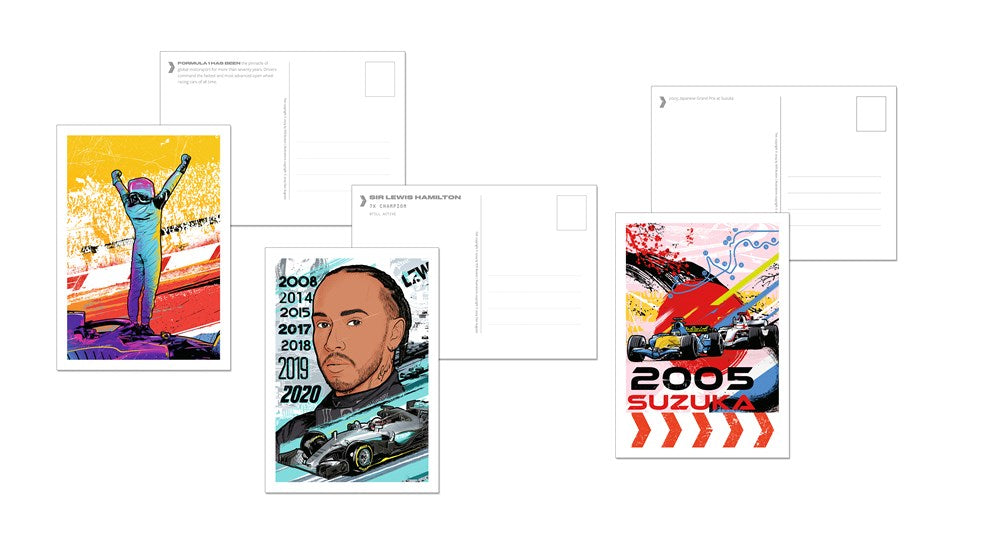 GRAND PRIX POSTCARDS: 100 POSTCARDS CELEBRATION FORMULA 1