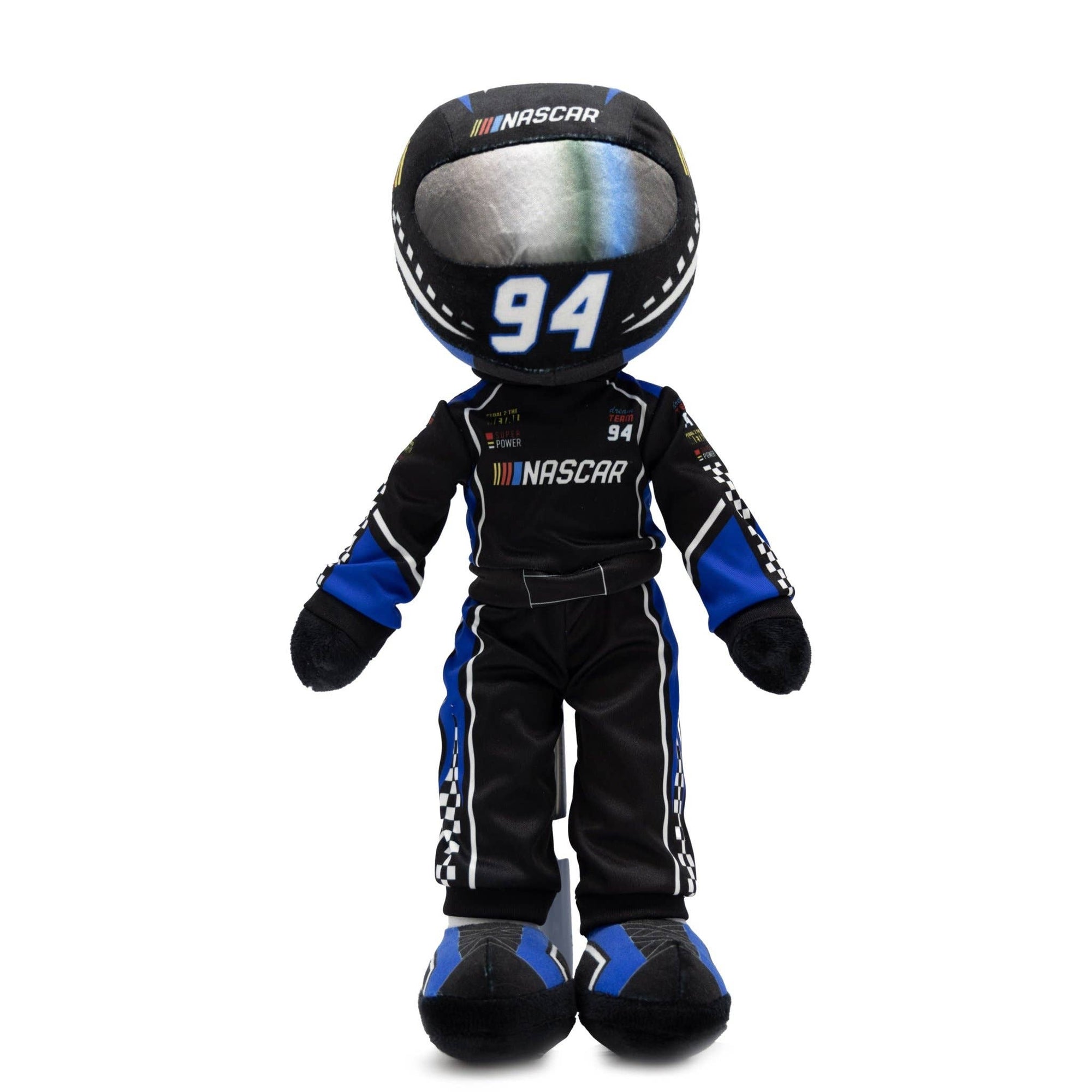 NASCAR SCOTTY SPEEDSTER RACECAR DRIVER PLUSH FIGURE
