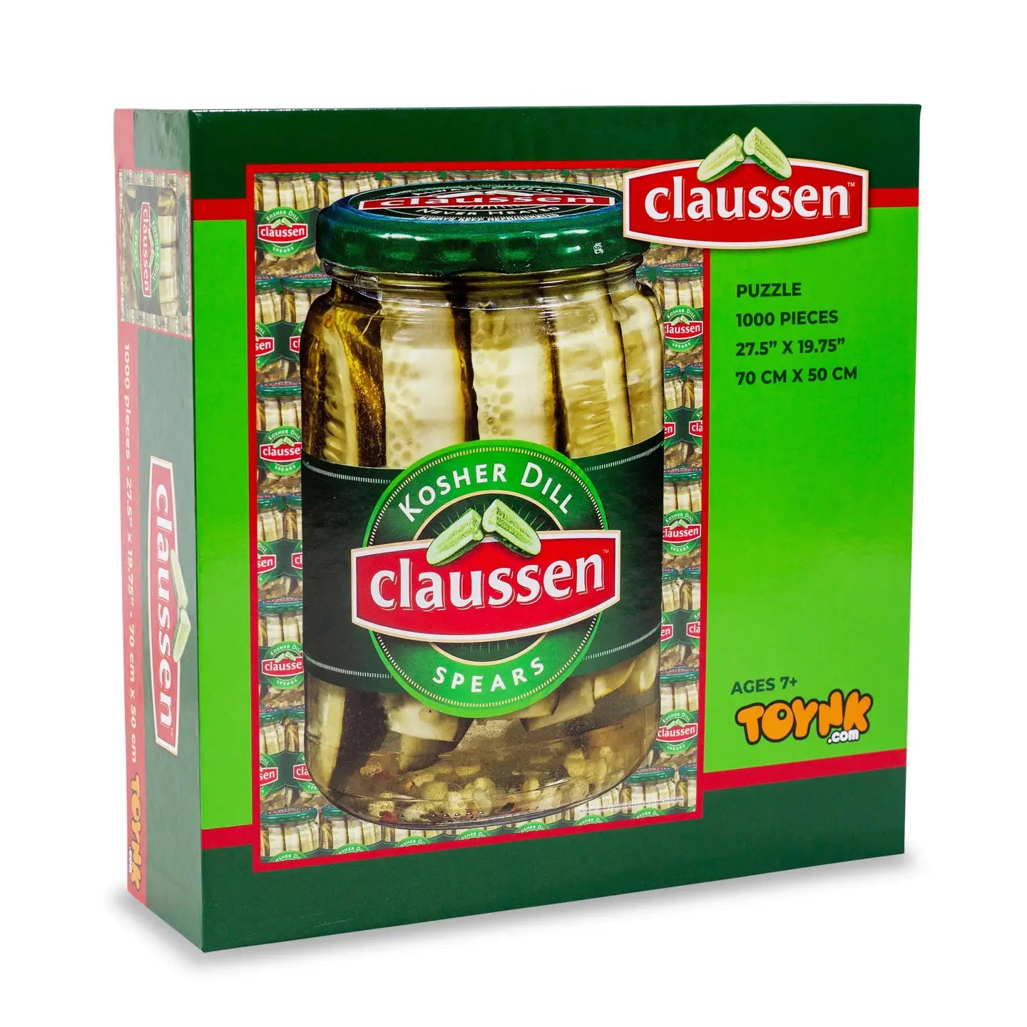 CLAUSSEN PICKLES 1000 PIECE JUGSAW PUZZLE