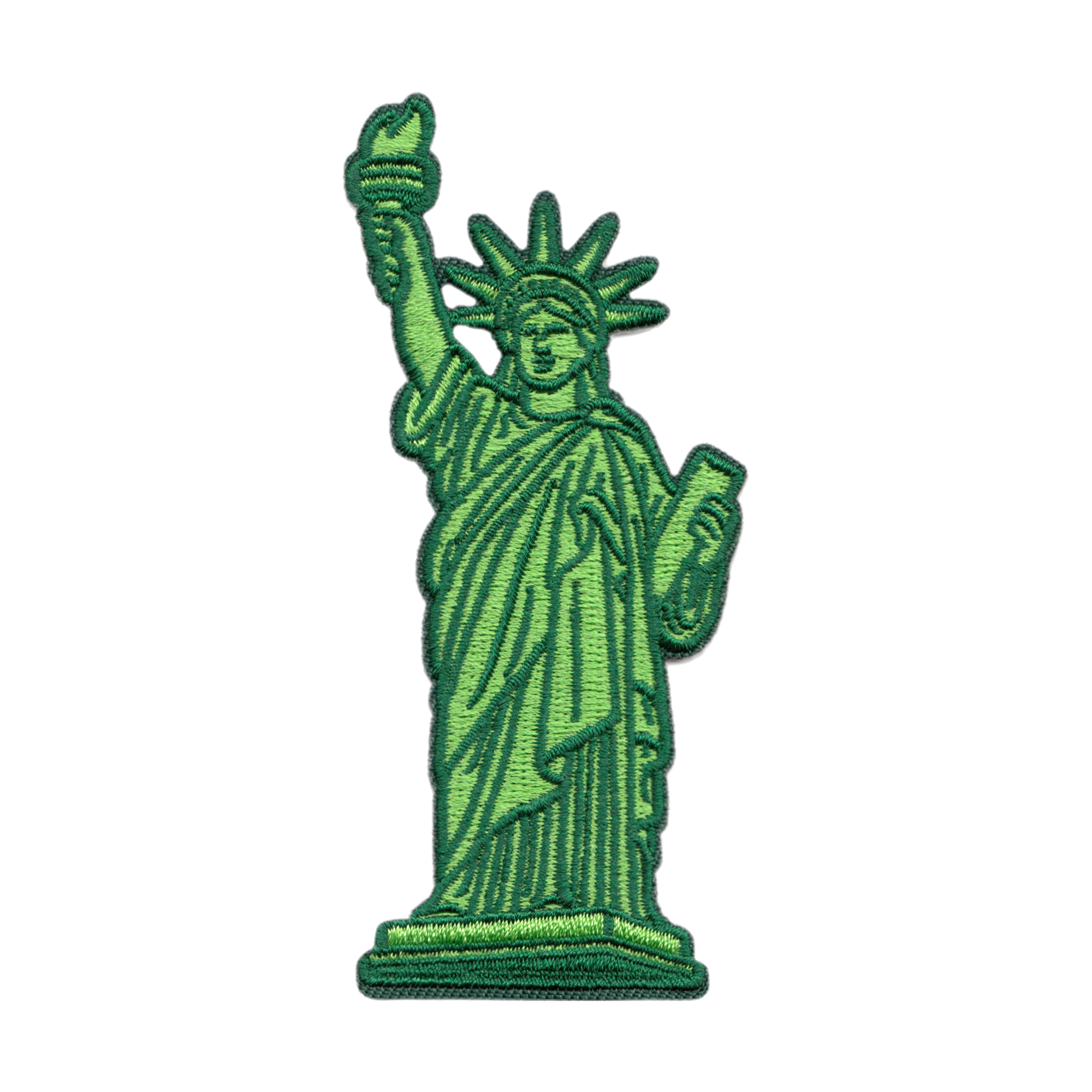 STATUE OF LIBERTY EMBROIDERED PATCH