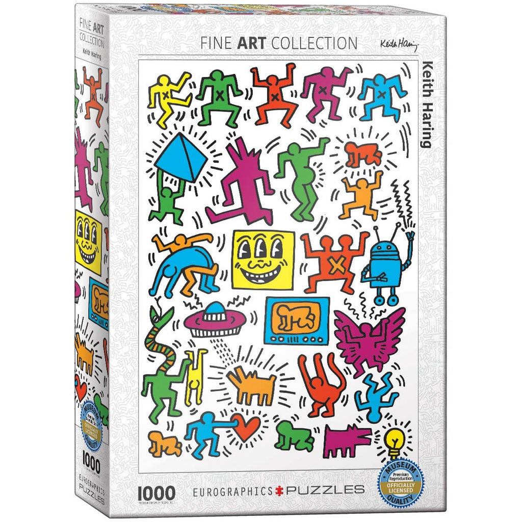 KEITH HARING COLLAGE PUZZLE (1000-PIECES)