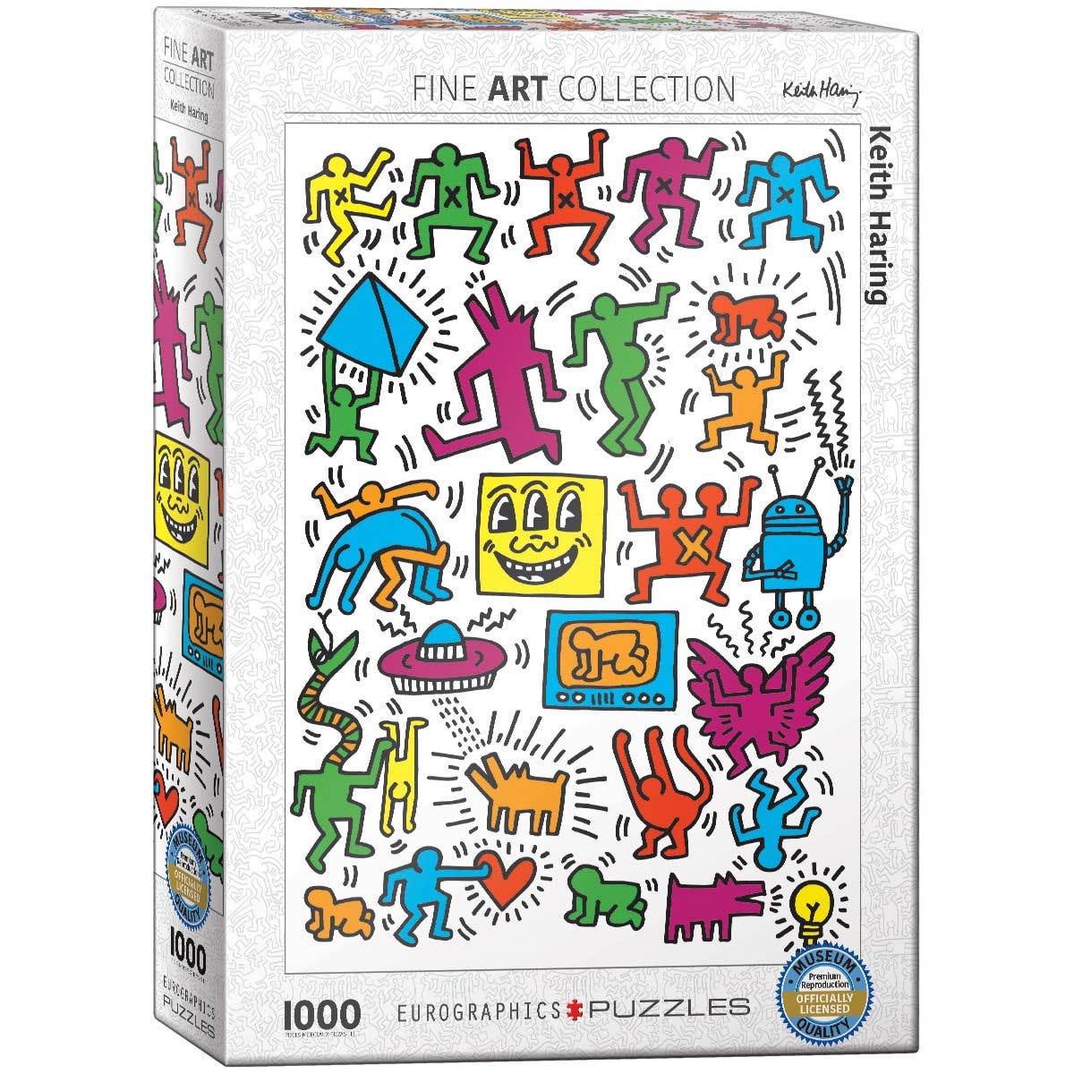 KEITH HARING COLLAGE PUZZLE (1000-PIECES)