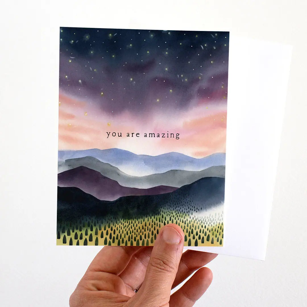 YOU ARE AMAZING GREETING CARD