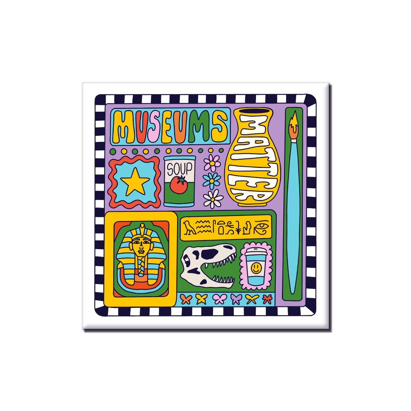 MUSEUMS MATTER ILLUSTRATION MAGNET