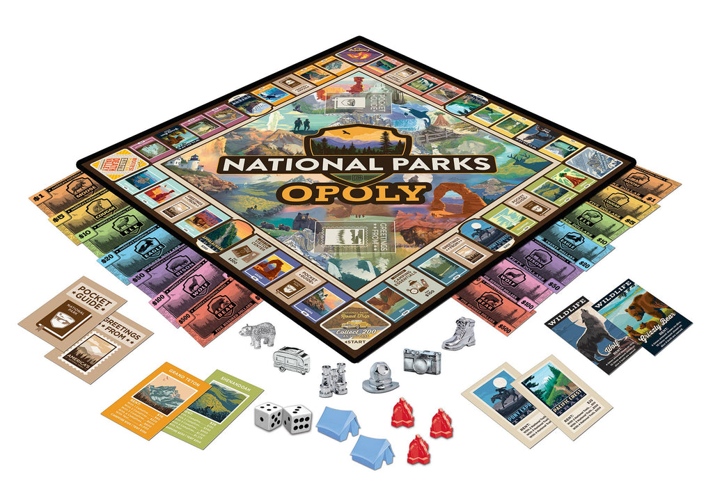 NATIONAL PARKS-OPOLY GAME