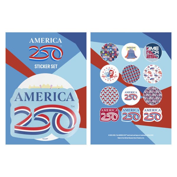 AMERICA 250 STICKER SET