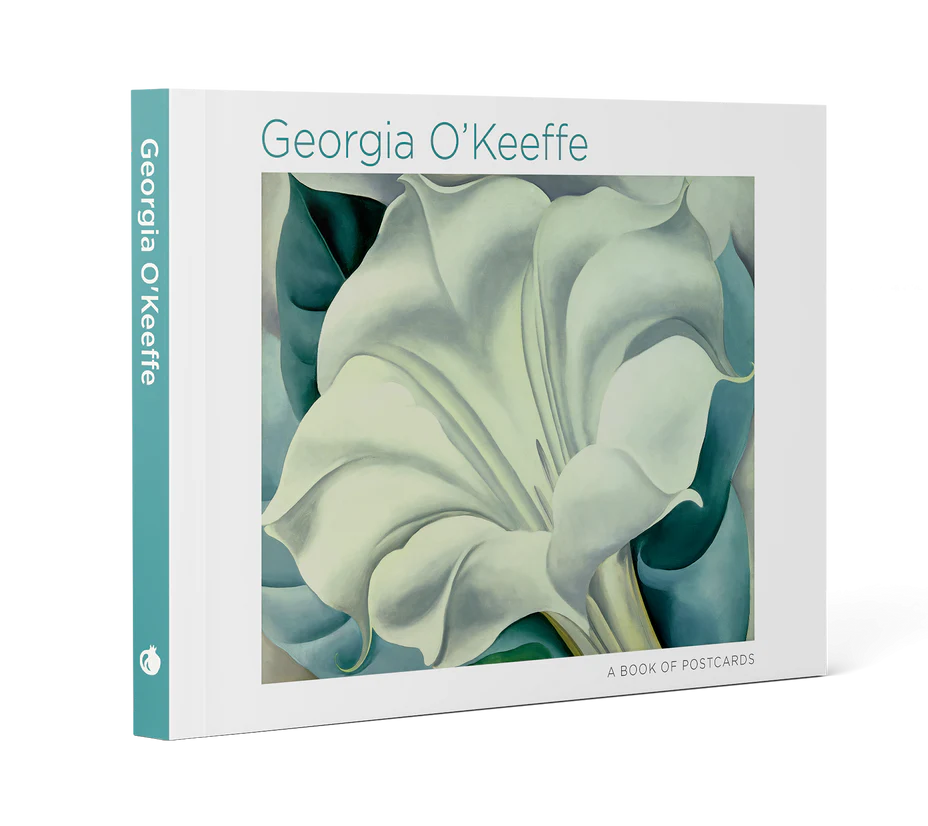GEORGIA O'KEEFFE PAINTINGS POSTCARD BOOK