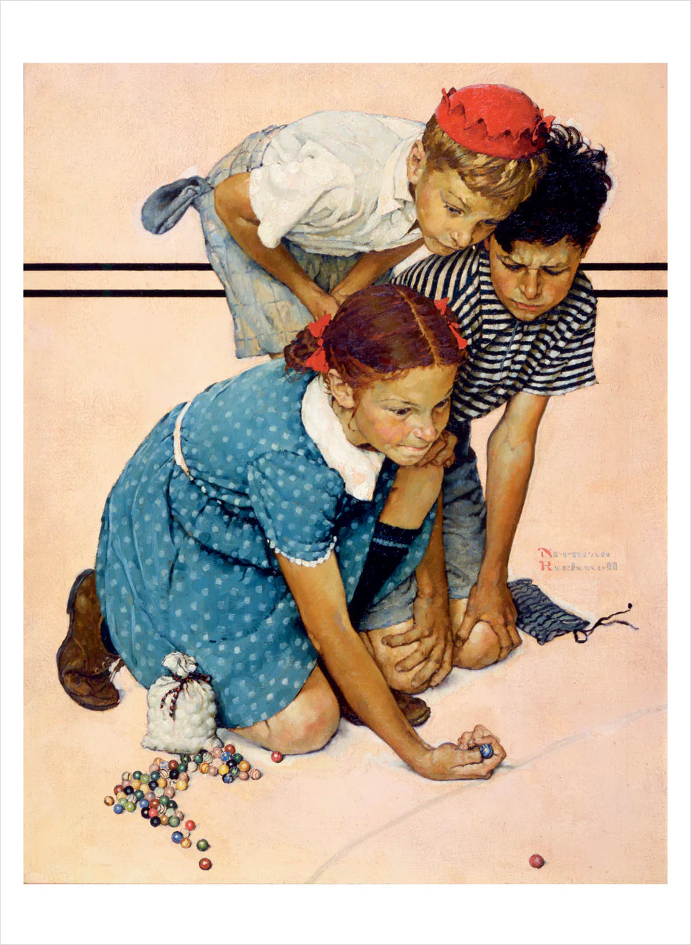 NORMAN ROCKWELL BOOK OF POSTCARDS