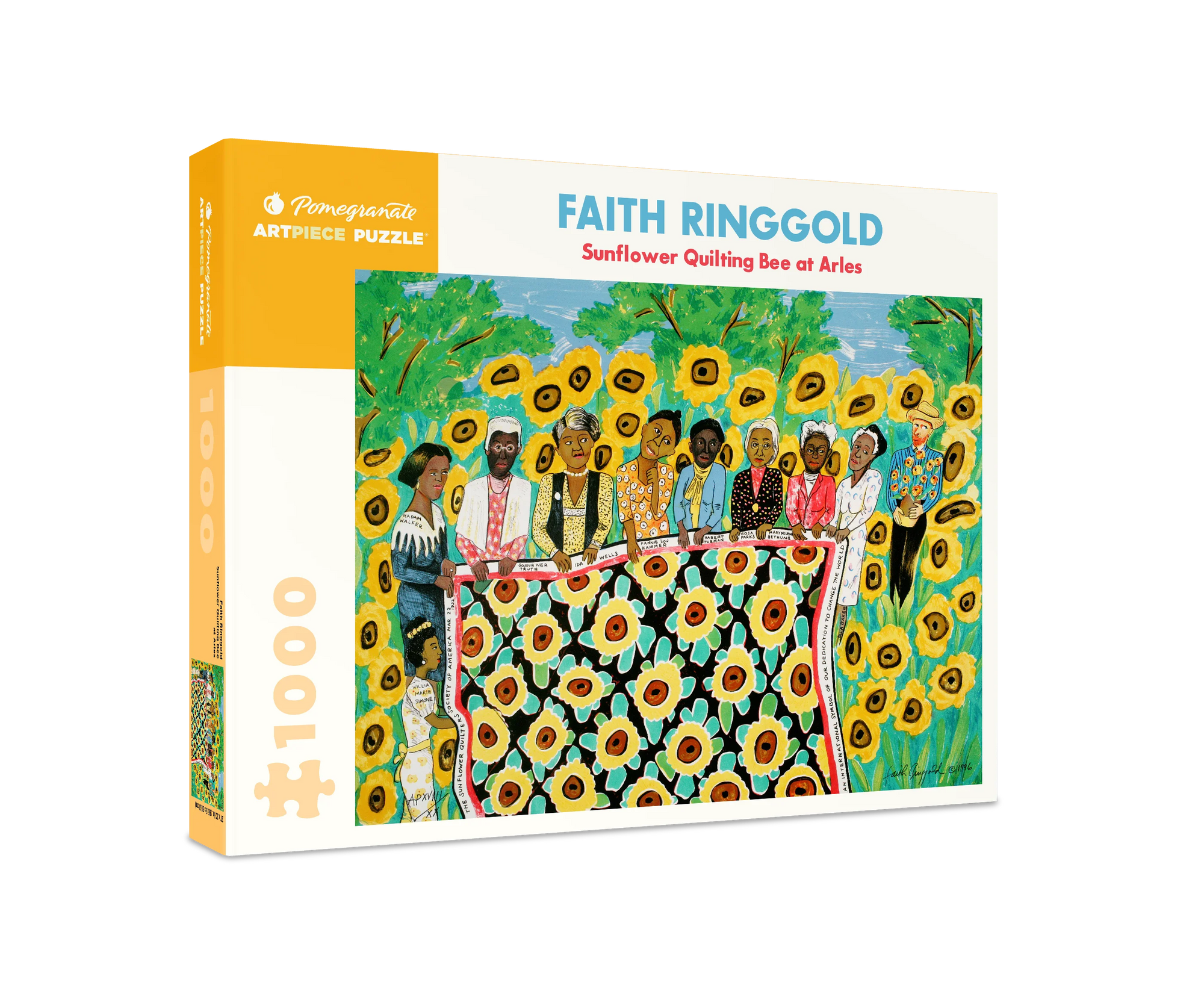 FAITH RINGGOLD: SUNFLOWER QUILTING BEE AT ARLES 1,000-PIECE JIGSAW PUZZLE