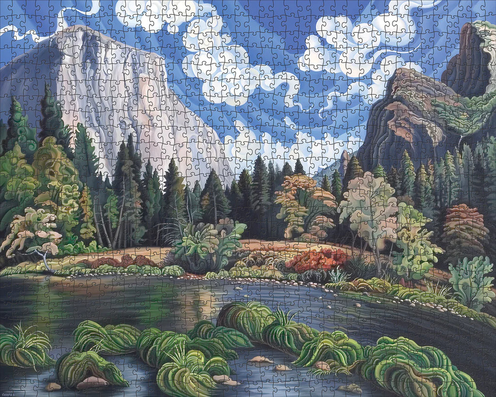 PHYLLIS SHAFER: AUTUMN IN YOSEMITE VALLEY 1000-PIECE PUZZLE