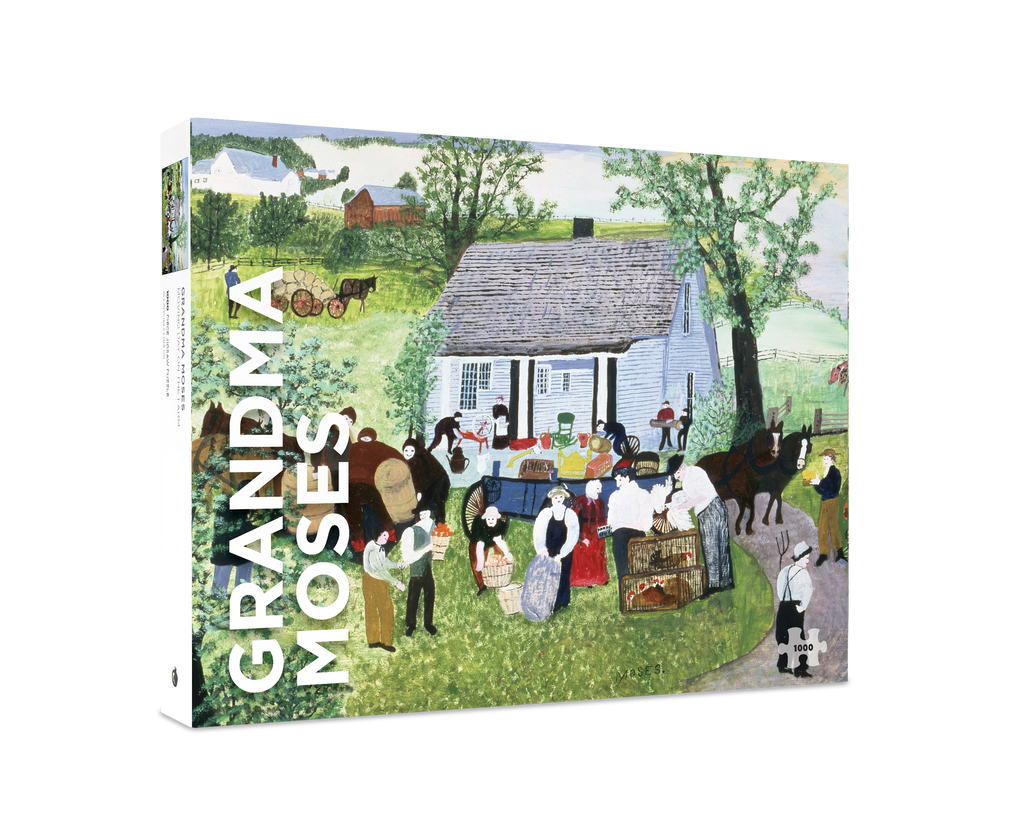 GRANDMA MOSES: MOVING DAY ON THE FARM PUZZLE (1000 PIECES)