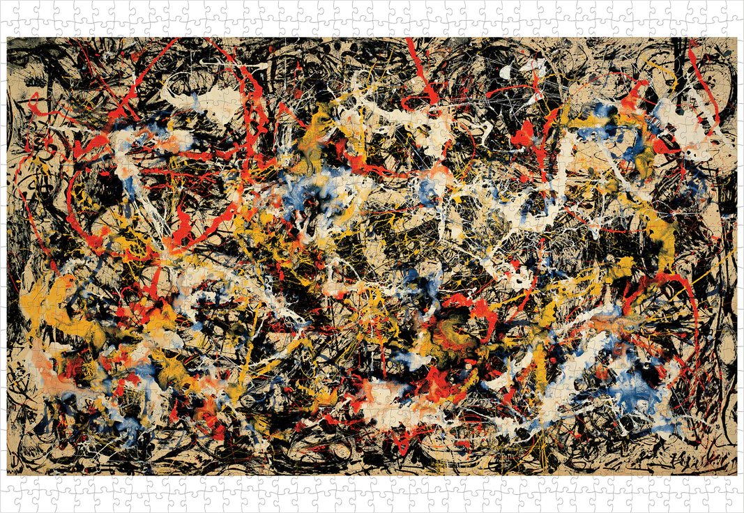JACKSON POLLOCK: CONVERGENCE 1000-PIECE PUZZLE