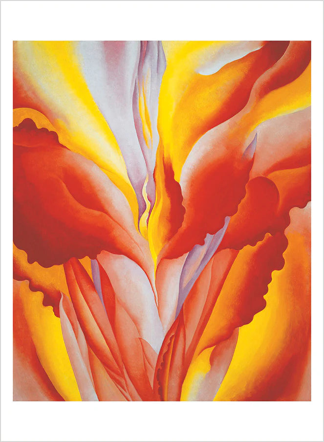 GEORGIA O'KEEFFE ABSTRACTION POSTCARD BOOK