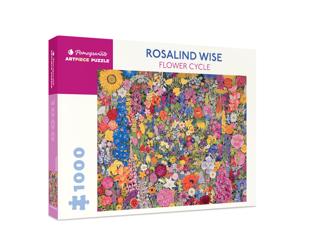 ROSALIND WISE: FLOWER CYCLE 1000-PIECE PUZZLE
