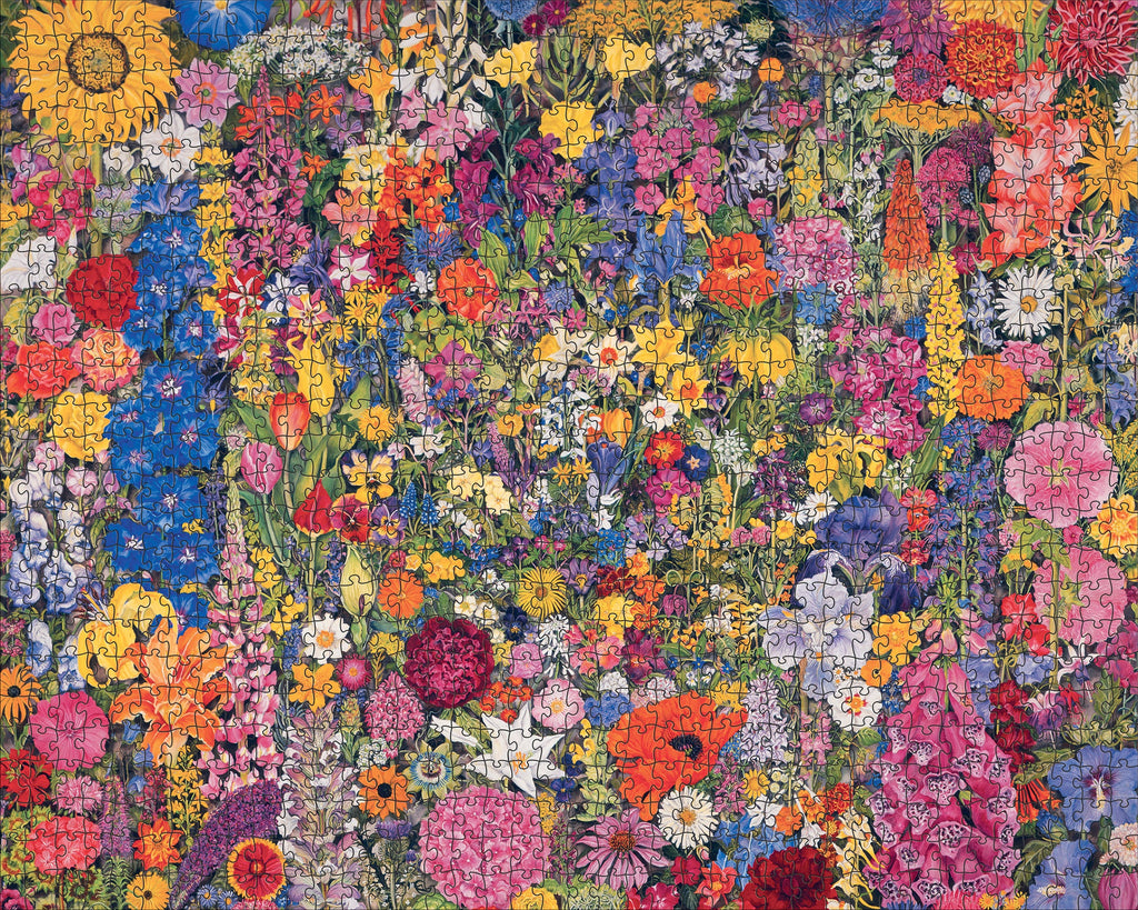 ROSALIND WISE: FLOWER CYCLE 1000-PIECE PUZZLE