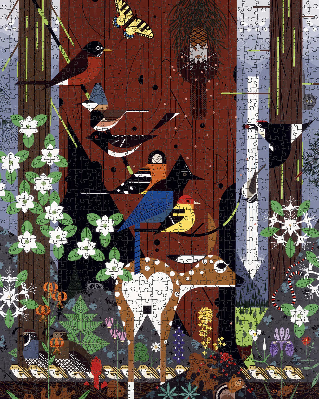 CHARLEY HARPER: THE SIERRA RANGE 1,000-PIECE JIGSAW PUZZLE