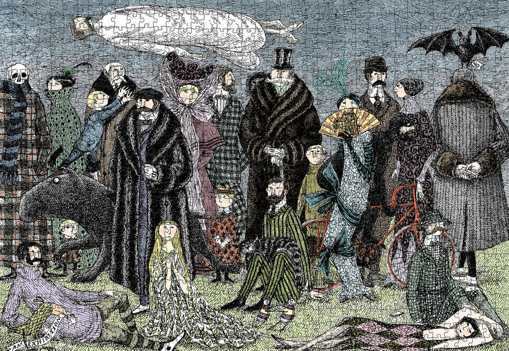 EDWARD GOREY 1,000-PIECE PUZZLE