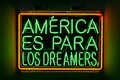 AMERICA ES PARA LOS DREAMERS POSTCARD