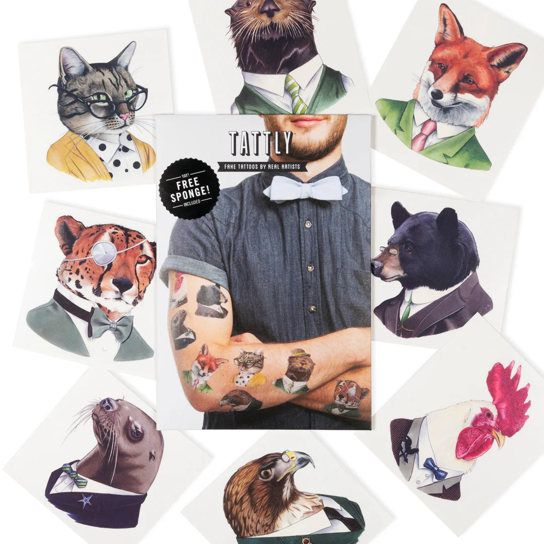 ANIMAL SOCIETY TATTOO SET