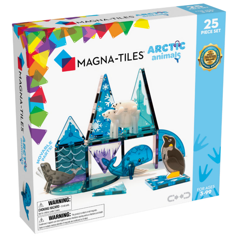 MAGNA-TILES ARTIC ANIMALS 25 PC SET