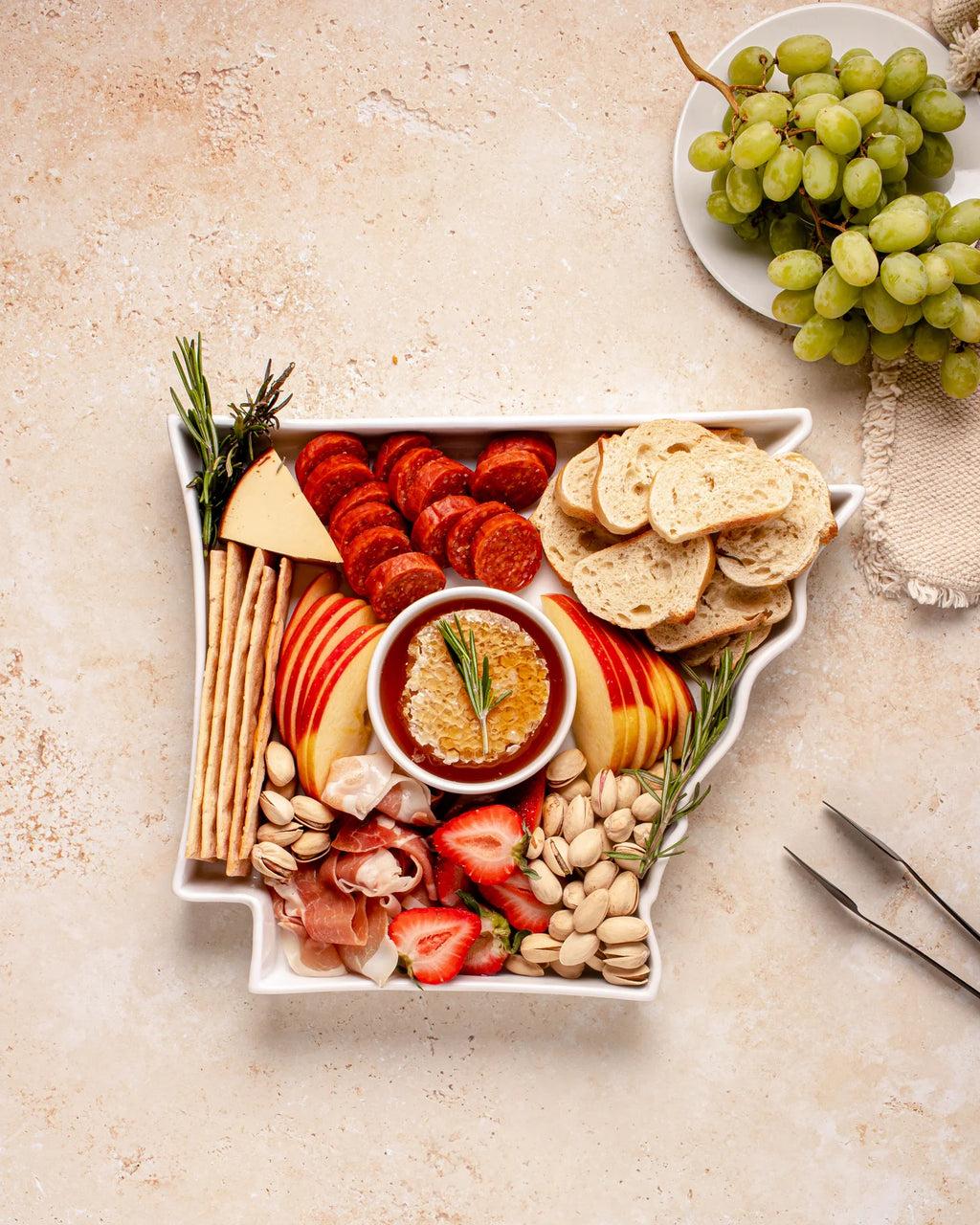 ARKANSAS STATE PLATTER