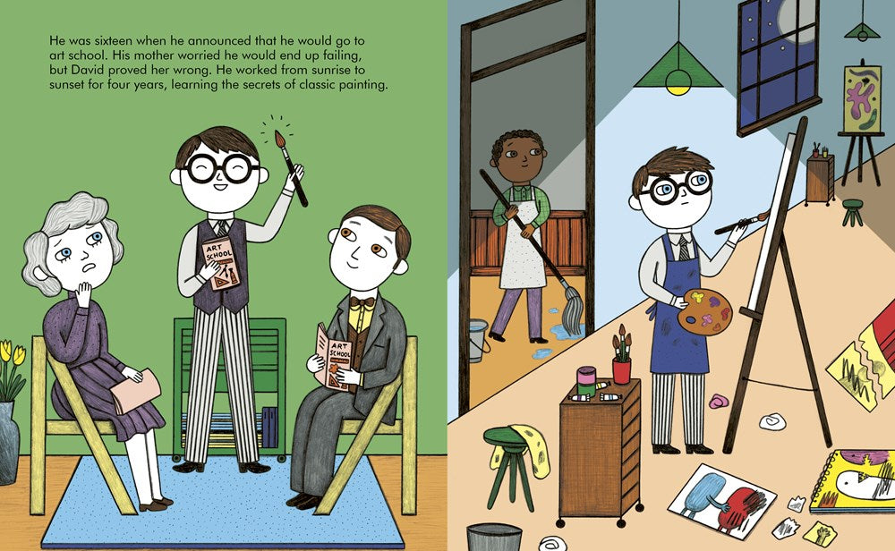 LITTLE PEOPLE, BIG DREAMS: DAVID HOCKNEY