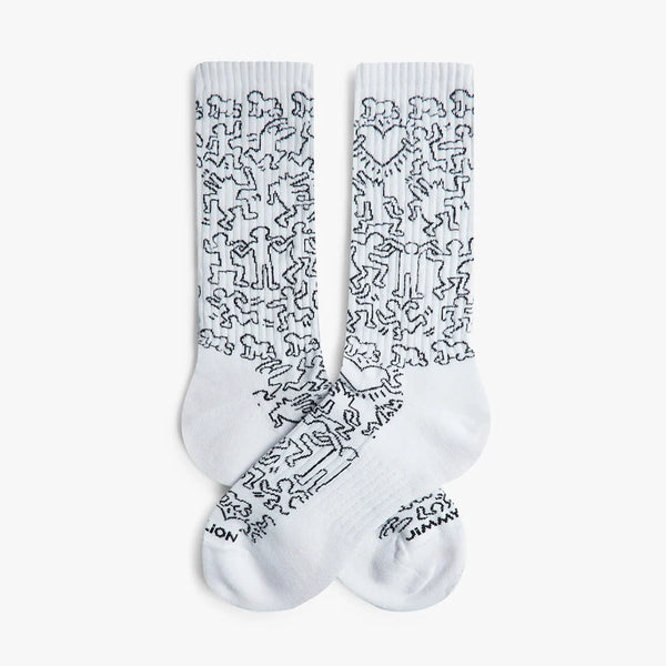 KEITH HARING ATHLETIC COMMUNITY SOCKS