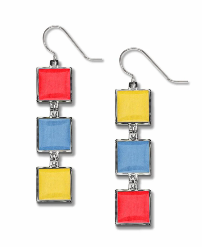 BAUHAUS COLOR THEORY EARRINGS #3