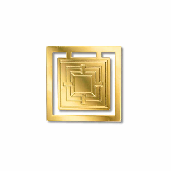 FRANK LLOYD WRIGHT WINDOW DESIGN METAL BOOKMARK