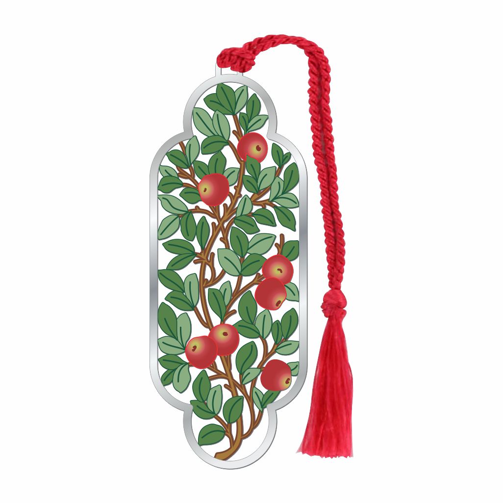 WILLIAM MORRIS APPLES BOOKMARK