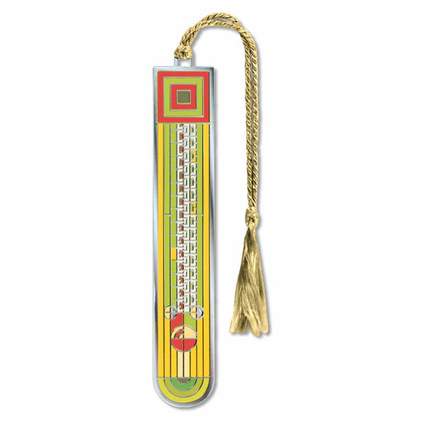 FRANK LLOYD WRIGHT SAGUARO FORMS METAL BOOKMARK
