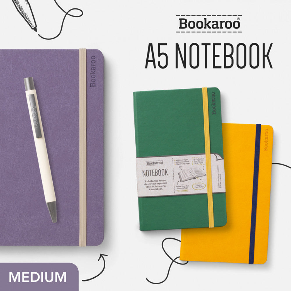 BOOKAROO A5 NOTEBOOK – Crystal Bridges and the Momentary