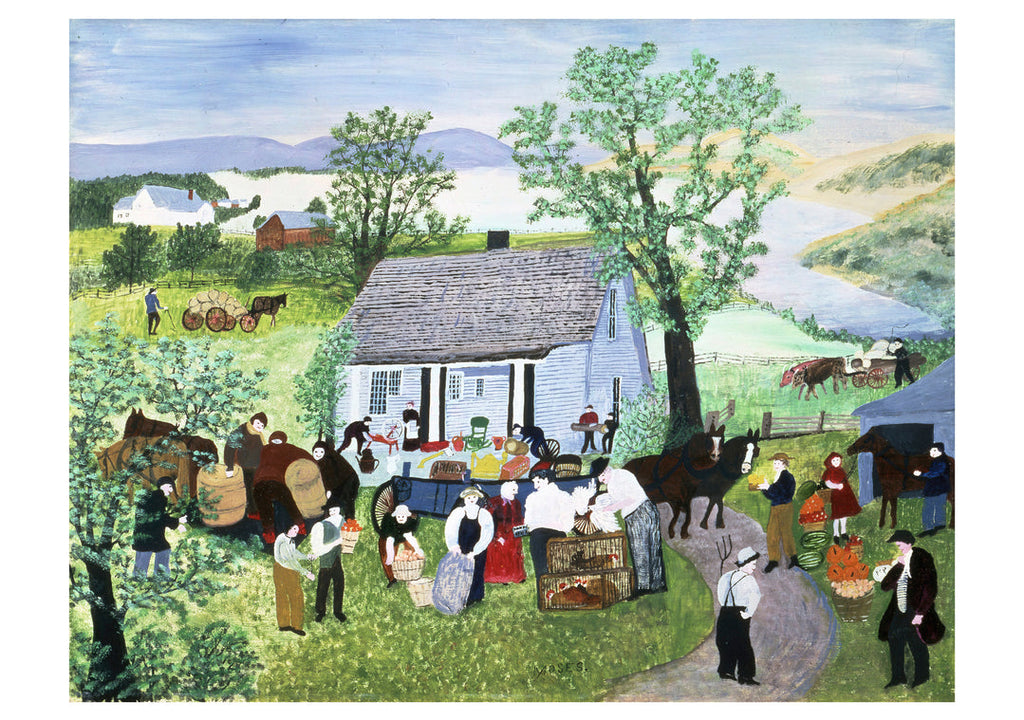 GRANDMA MOSES BOXED NOTECARD ASSORTMENT