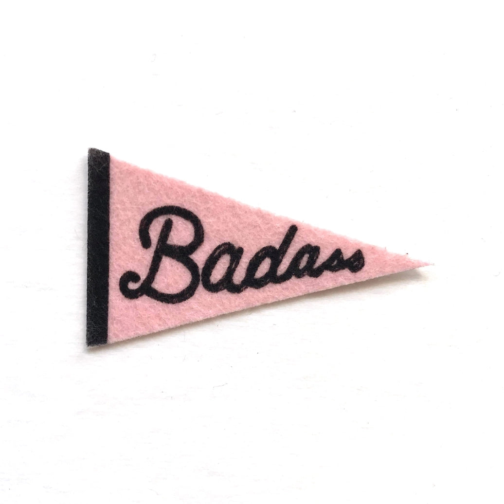 FELT PENNANT STICKER
