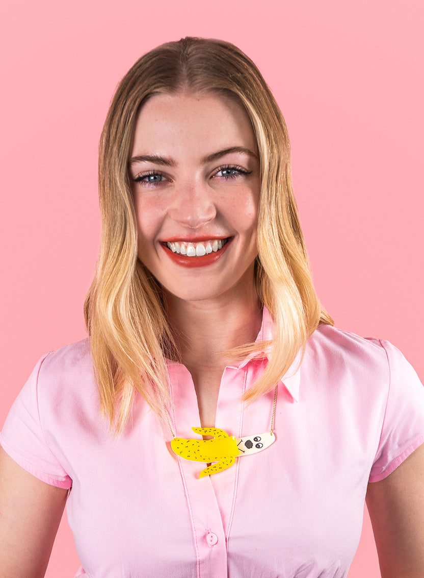 BASIL THE BANANA NECKLACE