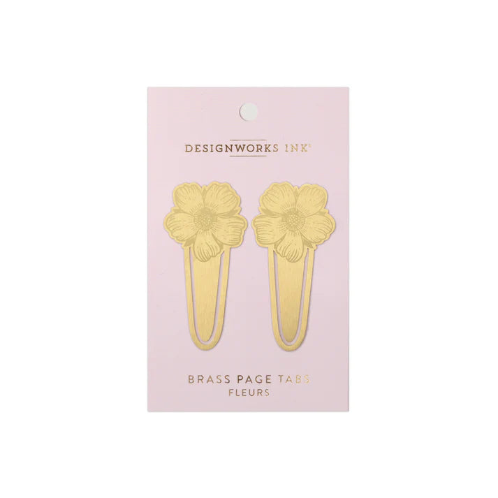 BRASS PAGE TABS